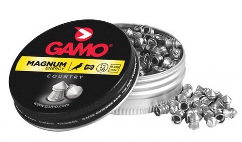 GAMO PERDIGONES MAGNUM ENERGY COUNTRY CAL. 5.5 QTY 250 - ABSOLUT BAITS  FISHING SHOP